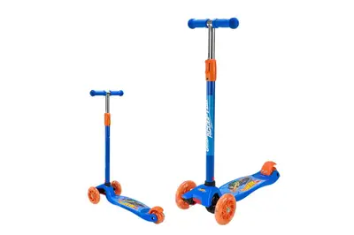 Самокат дитячий 4-х колісний Hot Wheels BH2617 MAXI, колеса PU світяться купити