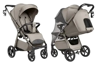 Прогулянкова коляска Bravo Lite CRL-5529 Oak Beige CARRELLO купити