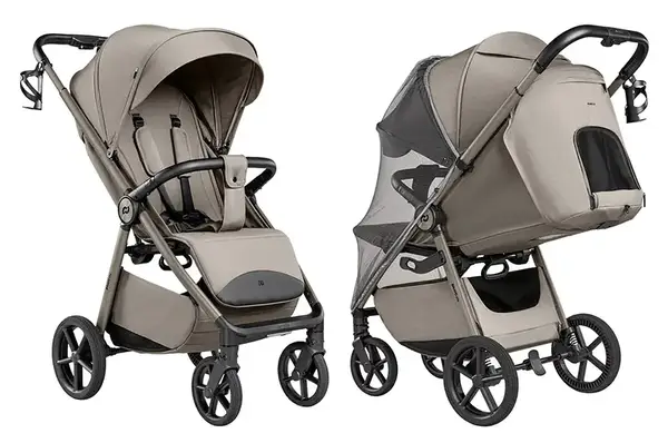 Прогулянкова коляска Bravo Lite CRL-5529 Oak Beige CARRELLO купити