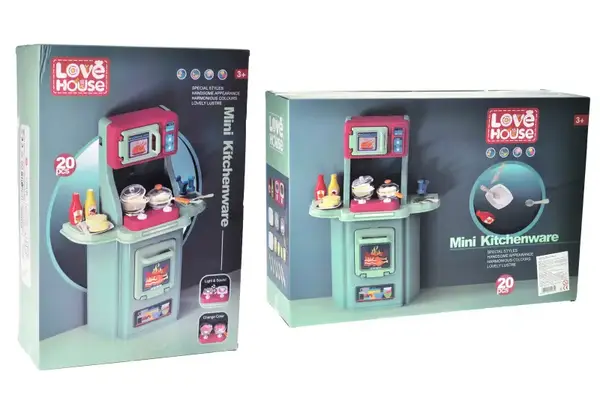 Кухонний набір XG2-12 на батарейках, в коробці р.51x15x35 см YG Toys купити