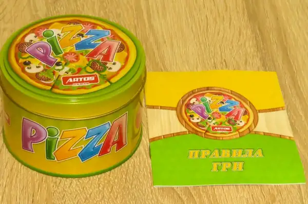 Настільна гра "Піца" в жерстяній банці ARTOS купити недорого в Україні, фото 4