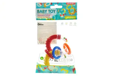 Набір брязкалець 530L в кульку 2 шт. р.13x22,5 см YG Toys купити