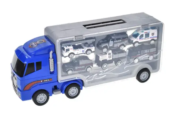 Трейлер із машинками PS006-3 в коробці р. 34,5x14,9x9,5 см "Автопром" купити недорого в Україні, фото 8