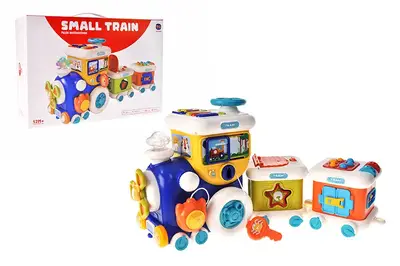 Потяг RT7212 музичний, на батарейках, в коробці р.32x15x23 см YG Toys купити