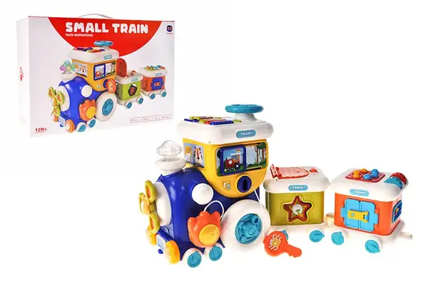 Потяг RT7212 музичний, на батарейках, в коробці р.32x15x23 см YG Toys купити