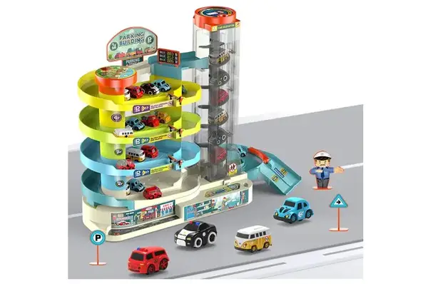 Паркінг 55-42A озвучений, зі світлом, в коробці р.34x13,5x30,8 см YG Toys купити недорого в Україні, фото 2