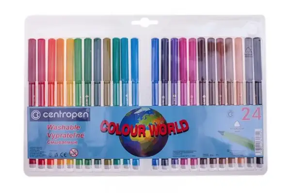 ФЛОМАСТЕРИ Centropen 24 кольори купити