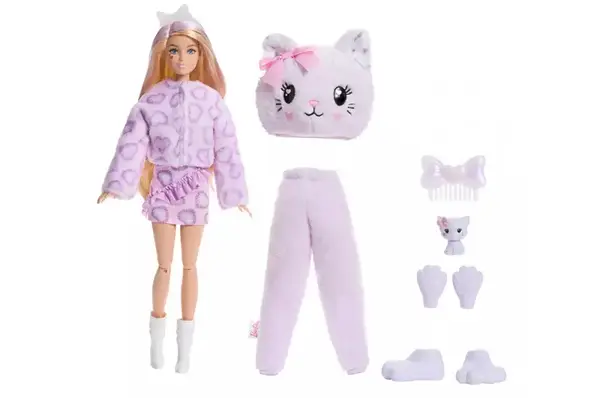 Лялька Barbie JJP64 "Cutie Reveal" серії "Милі бантики" – кошеня купити недорого в Україні, фото 5