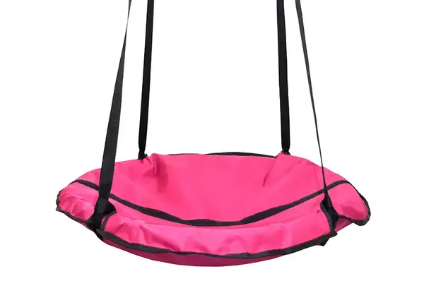 Гойдалка підвісна для дітей та дорослих, гніздо лелеки «Take&Ride Nest» Burgundy (бордова) купити