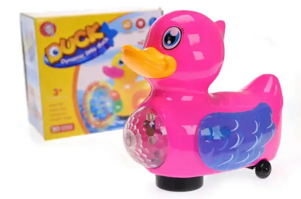 Іграшка музична W248-11 "Каченя" зі світлом, в коробці р.16,3x10,1x14 см YG Toys купити