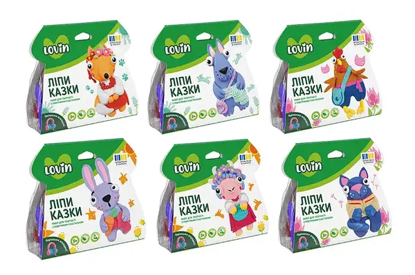 Набір для творчості 7000231 "Ліпи Казки" LOVIN купити