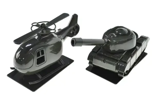 Конструктор магнітний військовий 67дет в коробці 201-14 р.33,5*8*23,5см купити недорого в Україні, фото 5