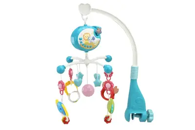 Мобіль на ліжко PL-724-89 "Сонячний зайчик" на батарейках, з проектором, в коробці р.32x4x41 см купити