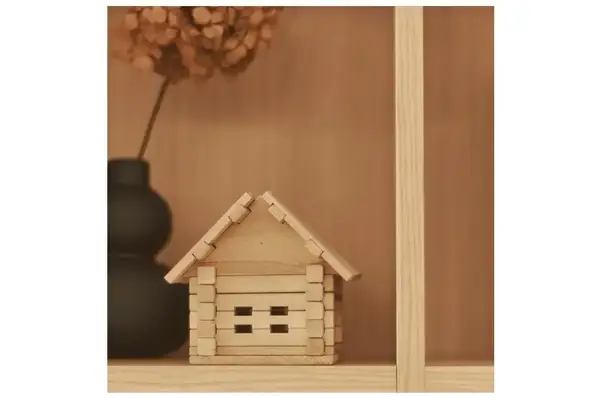 Дерев'яний конструктор "Скарбничка" 900293 37 елементів IGROTECO купити недорого в Україні, фото 3