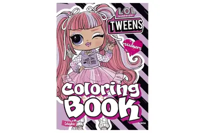 Розмальовка зі стікерами Tweens Ali Dance LCB9 IDEYKA купити