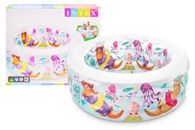 Басейн INTEX "Акваріум" в коробці 58480 р.152*56см купити