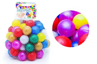 Набір кульок 60мм 60шт 5507 в сітці Maximus купити