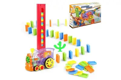 Потяг "DOMINO" на батарейках в коробці YXY955-2A р.32,7*8*23,2см купити