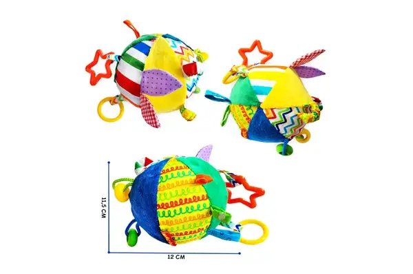 Брязкальце підвіска MC110601-02 "М'ячик" з розвиваючими елементами Масік купити недорого в Україні, фото 2