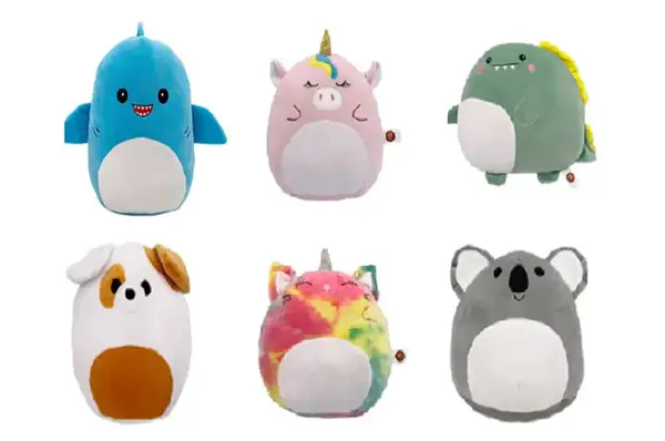 М'яка іграшка подушка K77403 28см, 6 видів купити