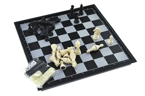 Шахи магнітні 3в1, в коробці 8188-10 р. 25*25*2,2 см купити недорого в Україні, фото 6