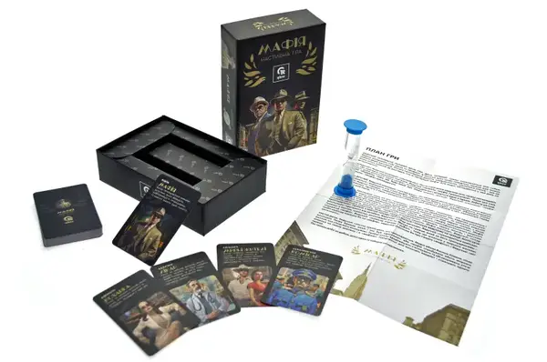 Настільна гра QB701-001 "Мафія" з пісочним годинником qbee купити недорого в Україні, фото 3