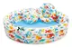 Басейн INTEX (3 секції, ремонтний комплект+ м'яч 51см) в кульку 59469 р.132*28см купити недорого в Україні, фото 24708
