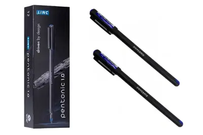 Ручка кулькова масляна Pentonic 411991 Синя 0,7 мм LINC купити