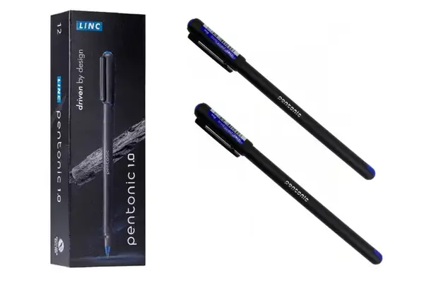 Ручка кулькова масляна Pentonic 411991 Синя 0,7 мм LINC купити