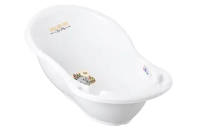 Ванночка 86 см "Дикий захід: Слоник" зі зливом (біла) DZ-004 ODPLYW-103-SLONIK TEGA купити