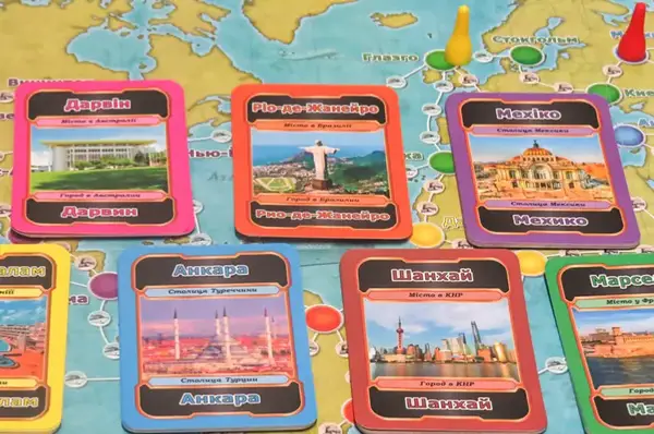Настільна гра "Галопом по світу" ARTOS купити недорого в Україні, фото 5