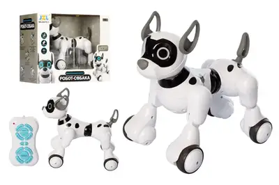 Інтерактивна собака на радіокеруванні, в коробці 20173-1 р.33,6*28*21,8см купити