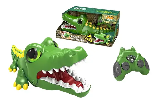 Крокодил на радіоуправлінні YS07 р-р 39.5x18.5x17.6 см, в кор. 37.5x18.4x17.7см купити