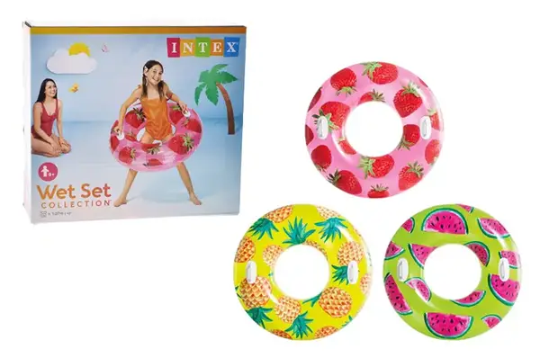 Круг надувний INTEX з ручками, в коробці 56261 р.107см купити