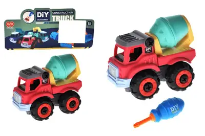 Машина конструктор 998-23B інерційна, 3 види, в кульку р.22х9,5х21,5 см YG Toys купити