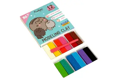 Пластилін 540669 "Pusheen" 12 кольорів Yes купити