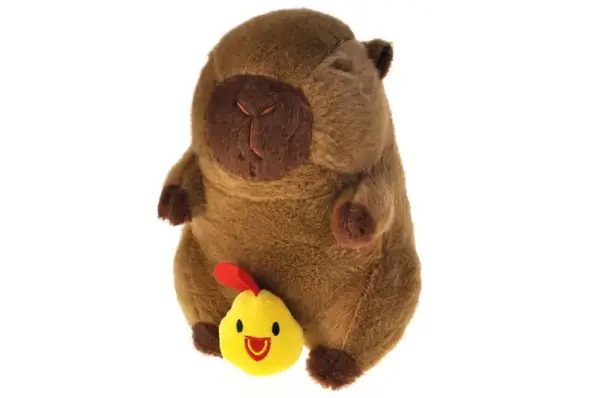 М'яка іграшка Капібара з черепашкою, 25 см купити недорого в Україні, фото 3