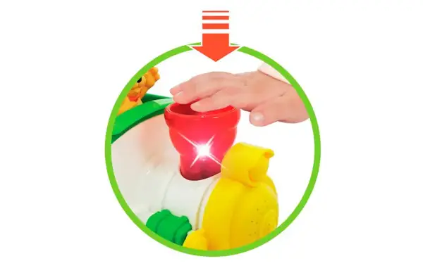 Ігровий набір 063396 ПАРОВОЗ ЛІМПОПО KIDDI SMART зі світлом, українською мовою купити недорого в Україні, фото 3