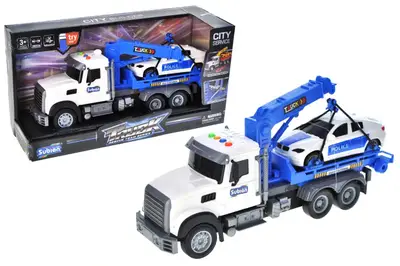 Евакуатор інерційний S977-28A, озвучений, зі світлом, в коробці р.38,5x13x20,5см YG Toys Евакуатор інерційний S977-28A, озвучений, зі світлом, в коробці р.38,5x13x20,5см YG Toys купити