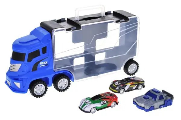 Автовоз інерційний з машинками 8864 в коробці YG Toys купити недорого в Україні, фото 5