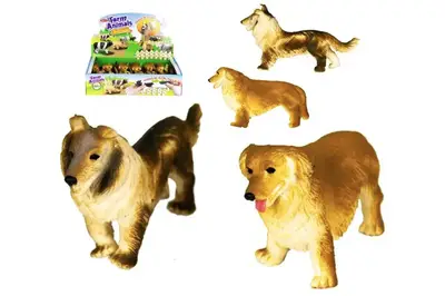 Собака Гонконг A151D-DB тягнучка 6'' 2 види 12штук в кор.22,5*13*19 см купити