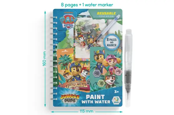 Набір водних розмальовок 200630 "Малюй водою: Щенячий патруль. Джунглі" DoDo купити недорого в Україні, фото 4