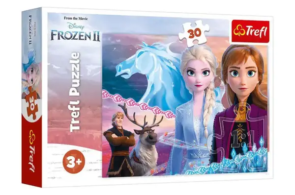 Пазли - 30 елм. - 18253 "Крижане серце 2: Магія сестер", Trefl купити