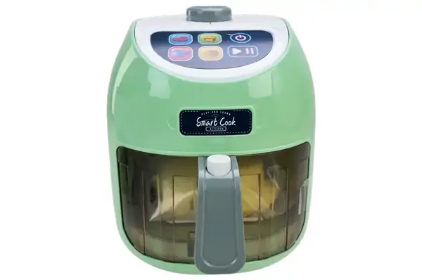 Аєрогриль LD-6613A/B батарейка, 2 види, світло, звук, змінює колір, сенсорне керування, аксес короб. 21*19*22см купити недорого в Україні, фото 4