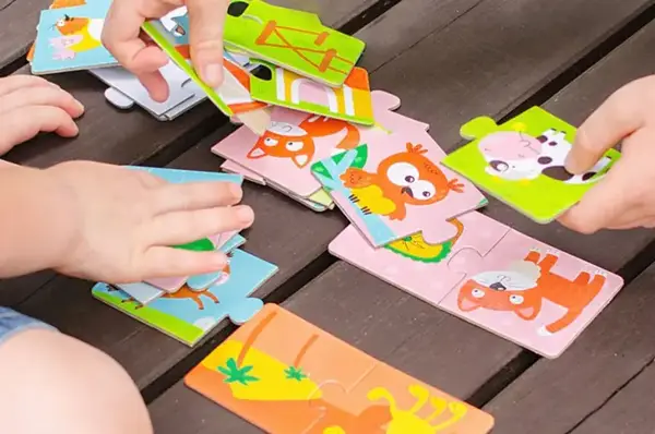 Пазл "Звірята та їх домівки" 300117 DoDo купити недорого в Україні, фото 6