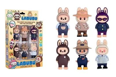 Герої A777-240 Лабубу 6 героїв в наборі коробка р.21x5x16см купити