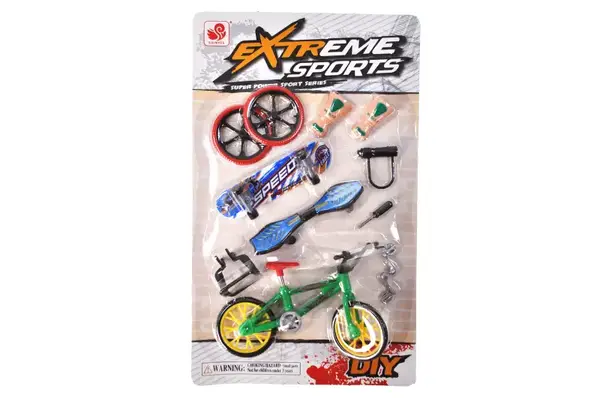 Ігровий набір BX-666A "Fingerboard Skate+BMX" на блістері YG Toys купити недорого в Україні, фото 4