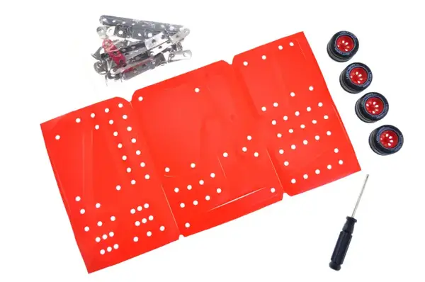 Конструктор металевий 821-1 "Спортивна машина" 193 дет. в коробці р.24,5x4x18 см YG Toys купити недорого в Україні, фото 4