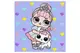 Набір для розпису по номерах 40x40 см KHO6289 "L.O.L. TroopSurprise Crystal Queen With Crystal Bunny" Ideyka купити недорого в Україні, фото 60094