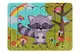 Пазл-вкладка, серія лісові тварини "Єнот" купити недорого в Україні, фото 9348